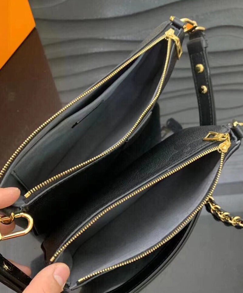Louis Vuitton Multi Pochette Accessoires M80399 Black